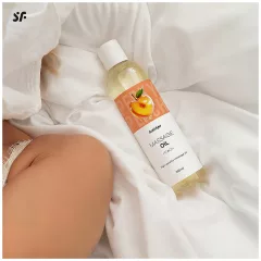 Satisfyer - masážní olej - broskev - 250 ml
