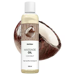 Satisfyer - masážní olej - kokos - 250 ml