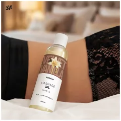 Satisfyer - masážní olej - vanilka - 250 ml