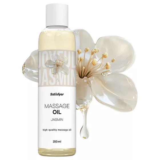 Satisfyer - jasmínový masážní olej (250 ml)