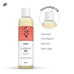 Satisfyer - masážní olej - guarana - 250 ml