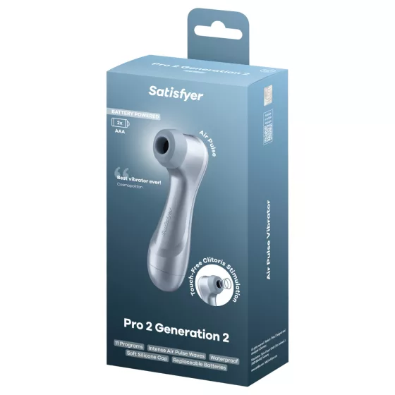 Satisfyer Pro2 Gen2 - stimulátor klitorisu na vlny vzduchu - modrý