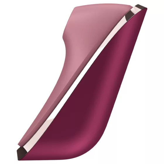 Satisfyer Traveler - stimulátor klitorisu s tlakovými vlnami, na baterie (růžový)