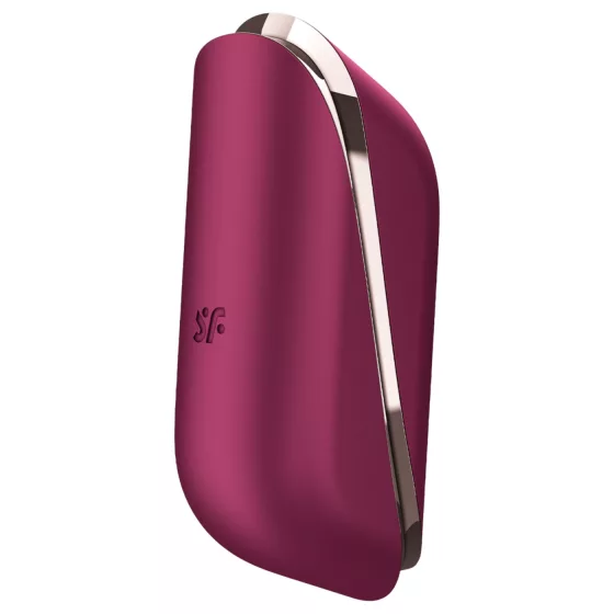 Satisfyer Traveler - stimulátor klitorisu s tlakovými vlnami, na baterie (růžový)
