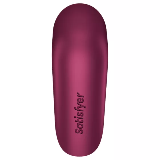 Satisfyer Traveler - stimulátor klitorisu s tlakovými vlnami, na baterie (růžový)