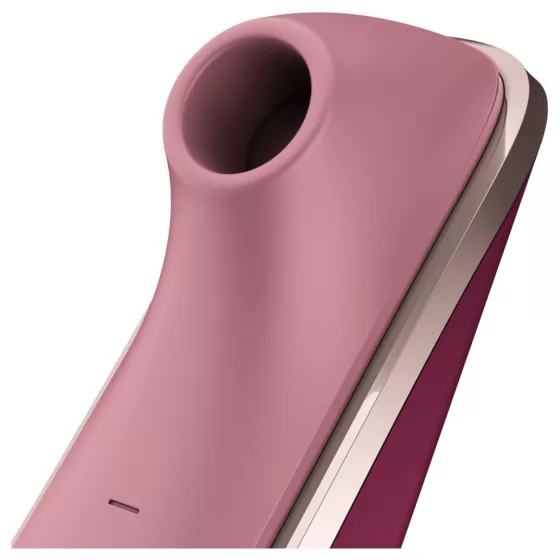 Satisfyer Traveler - stimulátor klitorisu s tlakovými vlnami, na baterie (růžový)