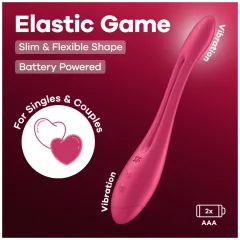   Satisfyer Elastic Game - flexibilní párový vibrátor (růžový)