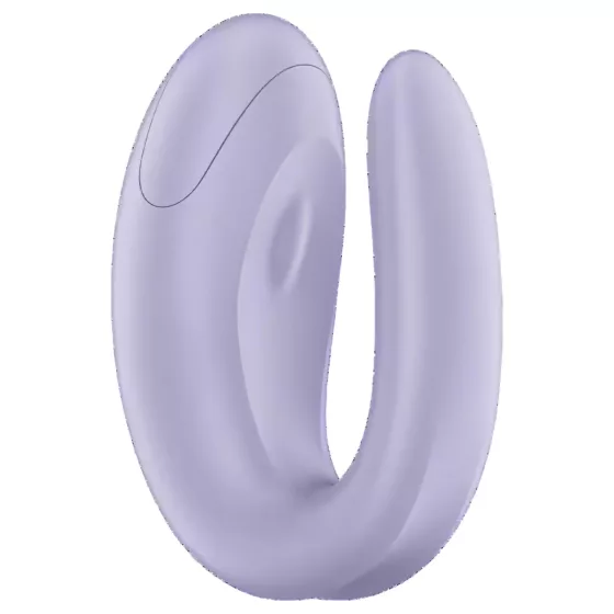 Satisfyer Double Joy - párový vibrátor (fialový)