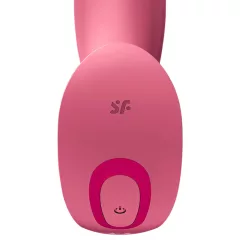   Satisfyer Top Secret+ - nositelný vibrátor na bod G a anální vibrátor (růžový)
