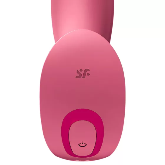 Satisfyer Top Secret+ - nositelný vibrátor na bod G a anální vibrátor (růžový)
