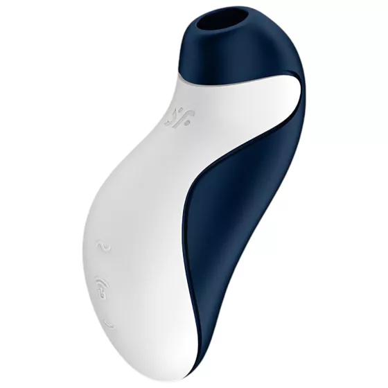 Satisfyer Orca - stimulátor klitorisu s tlakovými vlnami a vibracemi (modrý)