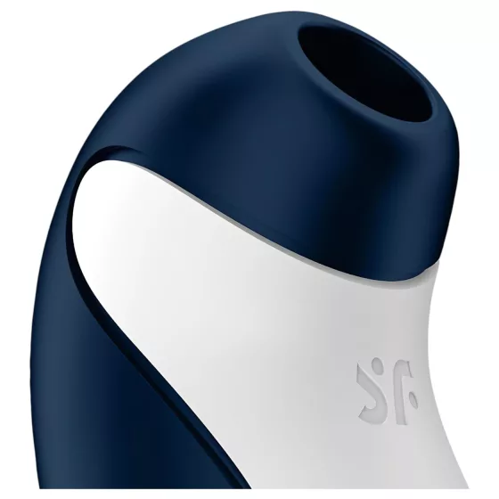 Satisfyer Orca - stimulátor klitorisu s tlakovými vlnami a vibracemi (modrý)