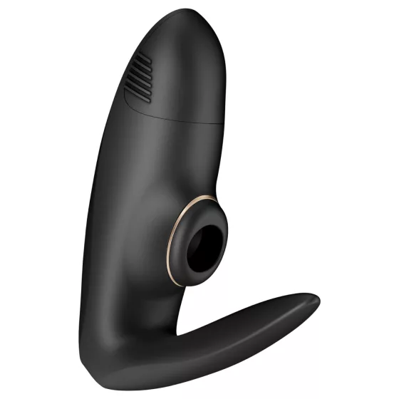 Satisfyer Pro 4 Couples - párový vibrátor s tlakovými vlnami - černý