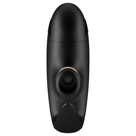 Satisfyer Pro 4 Couples - párový vibrátor s tlakovými vlnami - černý