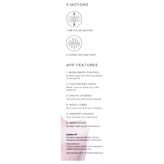 Satisfyer Pro 2 Gen4 - Aplikací řízený stimulátor klitorisu s tlakových vln (fialový)