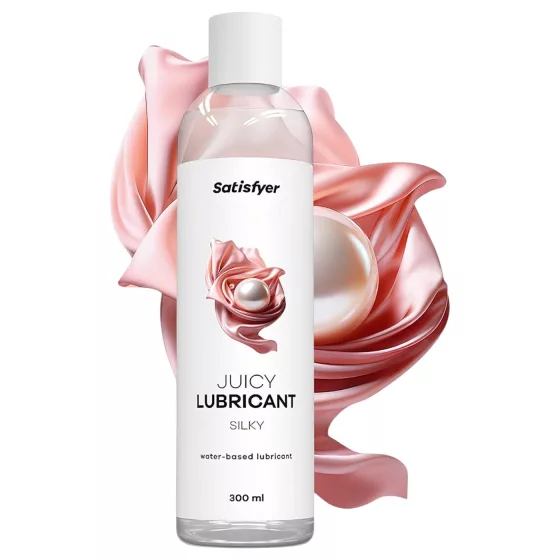 Satisfyer Juicy Silky - lubrikant na vodní bázi (300 ml)