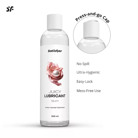 Satisfyer Juicy Silky - lubrikant na vodní bázi (300 ml)