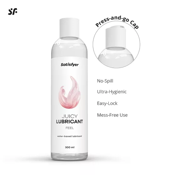 Satisfyer Juicy Feel - lubrikant na bázi vody (300 ml)