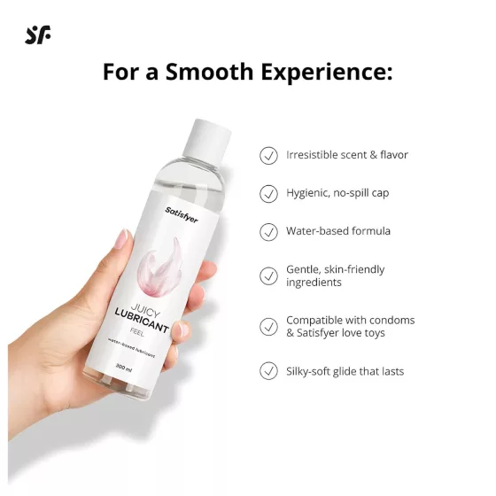 Satisfyer Juicy Feel - lubrikant na bázi vody (300 ml)