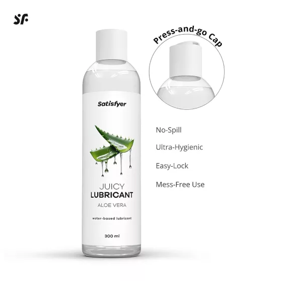 Satisfyer Juicy Aloe Vera - lubrikační gel s aloe vera (300 ml)