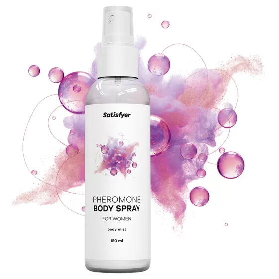 Satisfyer - feromonový tělový sprej pro ženy (150 ml)
