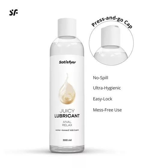 Satisfyer Juicy Anal Relax - anální lubrikační gel (300 ml)