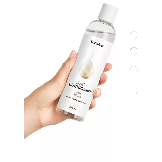 Satisfyer Juicy Anal Relax - anální lubrikační gel (300 ml)