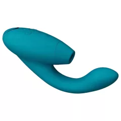   Womanizer DUO 2 - králíček vibrátor s vakuovou stimulací klitorisu (Petrol)