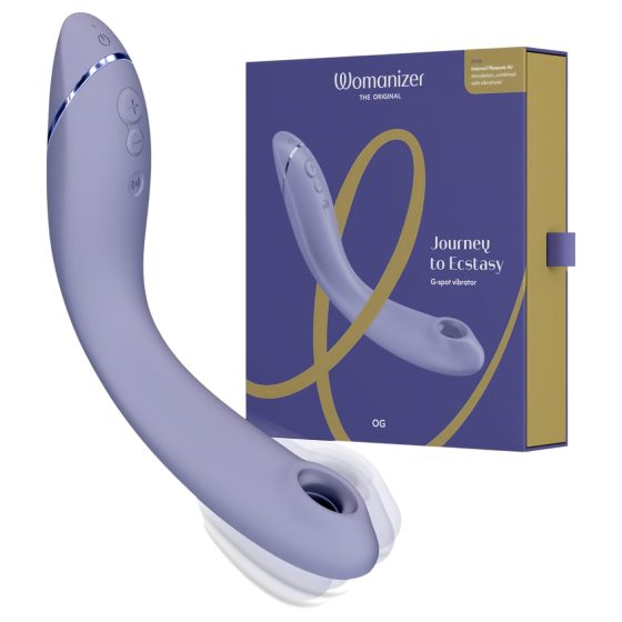 Womanizer OG - nabíjecí, tlakový 2v1 G-bod vibrátor (fialový)