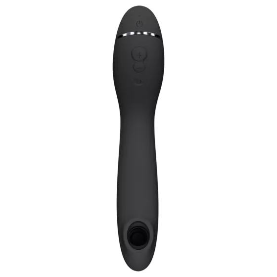 Womanizer OG - dobíjecí vibrátor 2v1 s tlakovou stimulací - černý