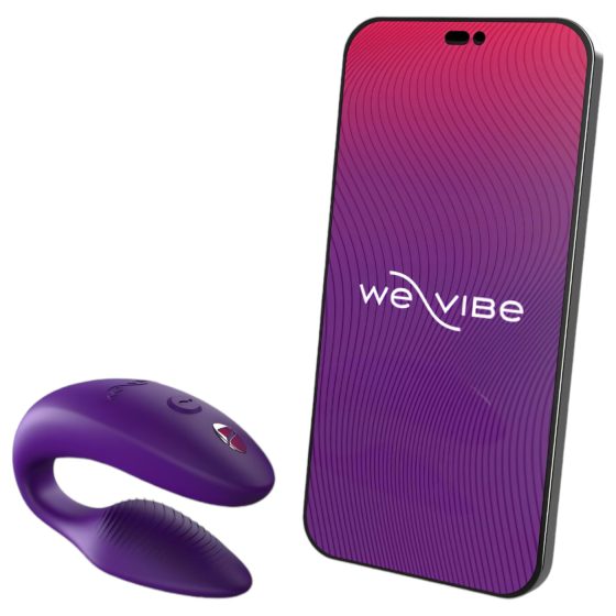 We-Vibe Sync - chytrý, dobíjecí, dálkový párový vibrátor (fialový)