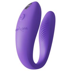   We-Vibe Sync Go - párový vibrátor - chytrý, dobíjecí - fialový