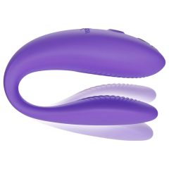   We-Vibe Sync Go - chytrý, dobíjecí párový vibrátor (fialový)