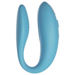   We-Vibe Sync Go - párový vibrátor - chytrý, dobíjecí - tyrkysový