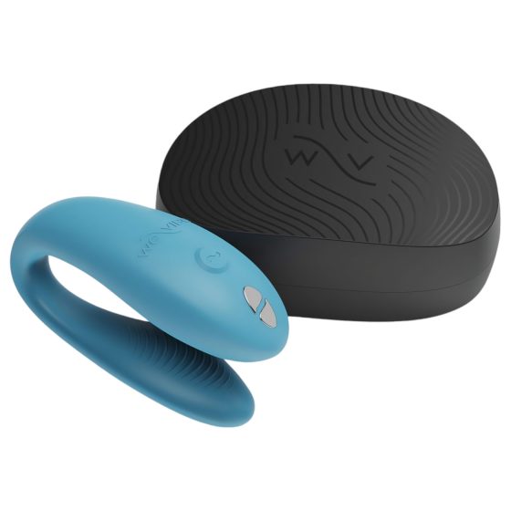 We-Vibe Sync Go - párový vibrátor - chytrý, dobíjecí - tyrkysový