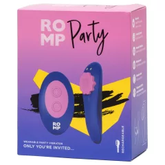   ROMP Party - nositelné vibrační kalhotky s dálkovým ovládáním (fialové)