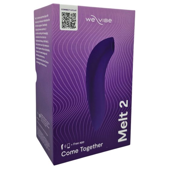 We-Vibe Melt 2 - chytrý stimulátor klitorisu s vlnami vzduchu - fialový