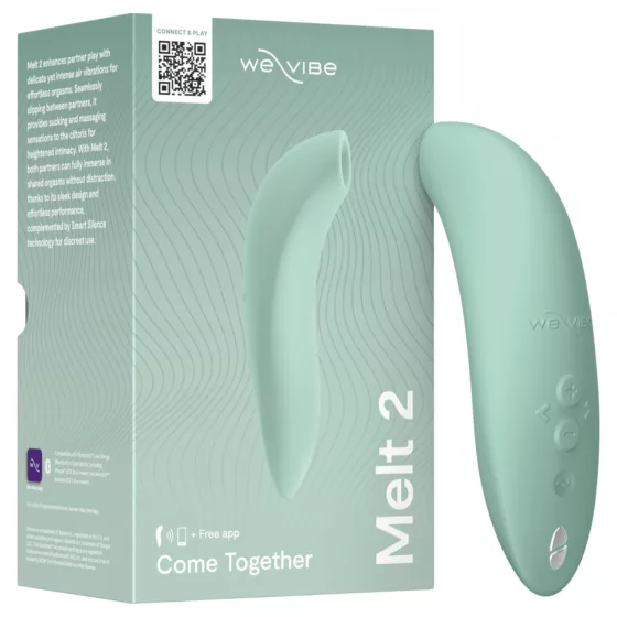 We-Vibe Melt 2 - Vzduchový stimulátor klitorisu ovládaný aplikací (tyrkysový)