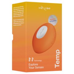   We-Vibe Temp - chladicí a hřejivý stimulátor klitorisu (oranžový)