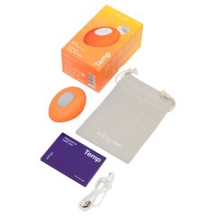   We-Vibe Temp - chladicí a hřejivý stimulátor klitorisu (oranžový)