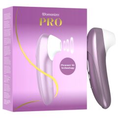   Womanizer Pro - stimulátor klitorisu s technologií tlakových vln - fialový