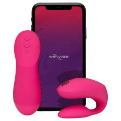   We-Vibe Chorus Pro - párový vibrátor - chytrý, na dálkové ovládání - růžový