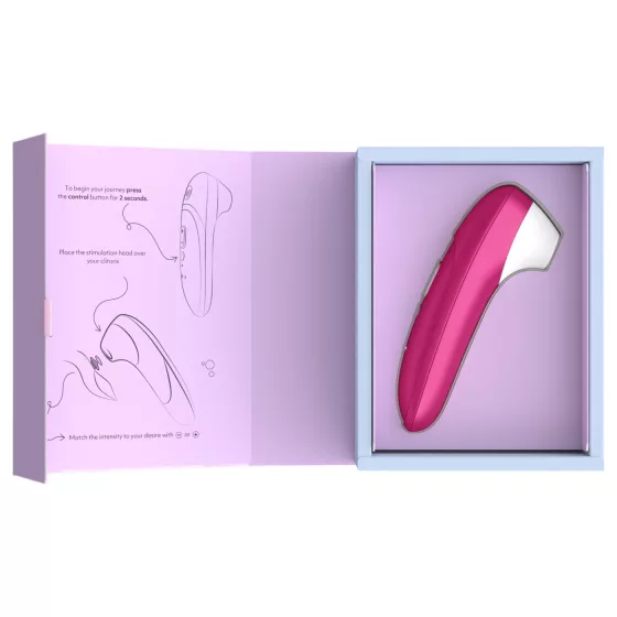 Womanizer Pro - stimulátor klitorisu s tlakovými vlnami (růžový)