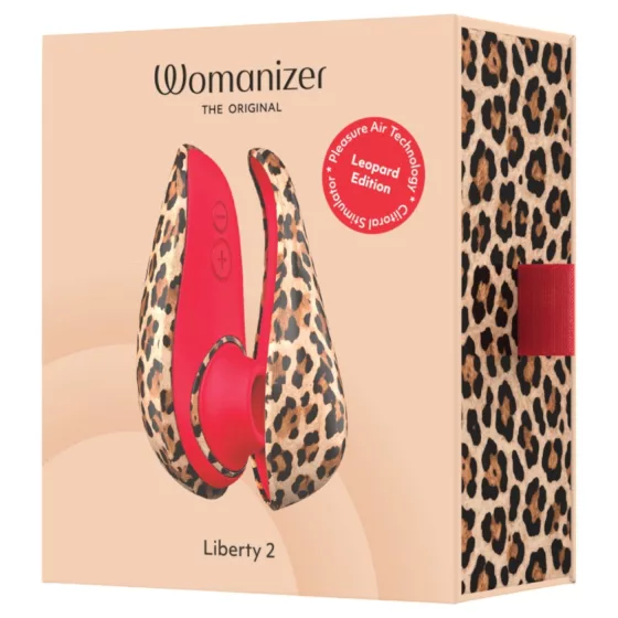 Womanizer Liberty 2 - stimulátor klitorisu s tlakovými vlnami (leopardí)