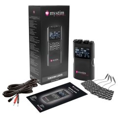 mystim Tension Lover 2 - digitální elektro sada (černá)