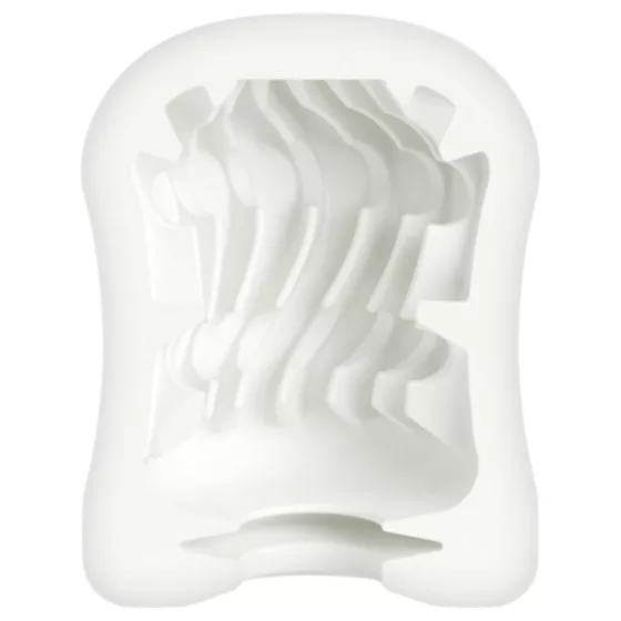 Mystim - masturbátor Swirl Girl - vlnitý povrch - bílý