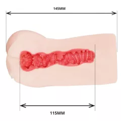   TAMASHII Squeezing Ranch - anime umělá vagína masturbátor (přírodní)