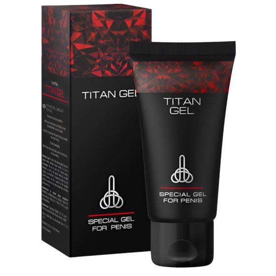 Titan Gel - krém na zvětšení penisu a podporu erekce - 50 ml