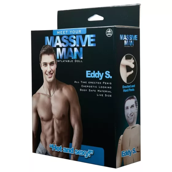 Eddy - nafukovací panák - realistický tvar