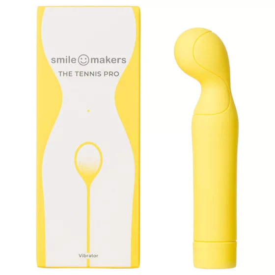 / Smile Makers The Tennis Pro - žlutý vibrátor na bod G